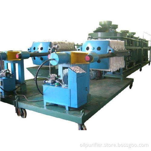 Used engine oil regeneration, oil filtration machine